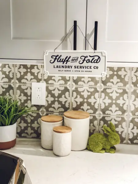 Have fun decorating your laundry room!
