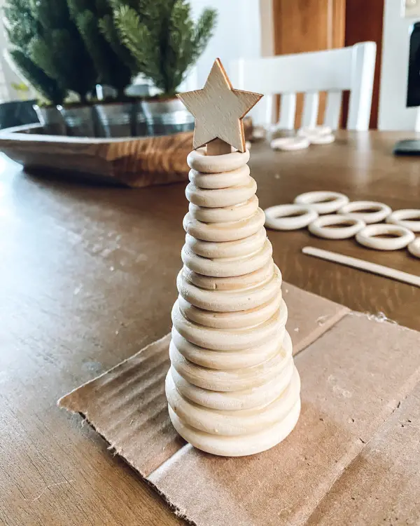 The DIY Wooden Christmas Tree Ornament