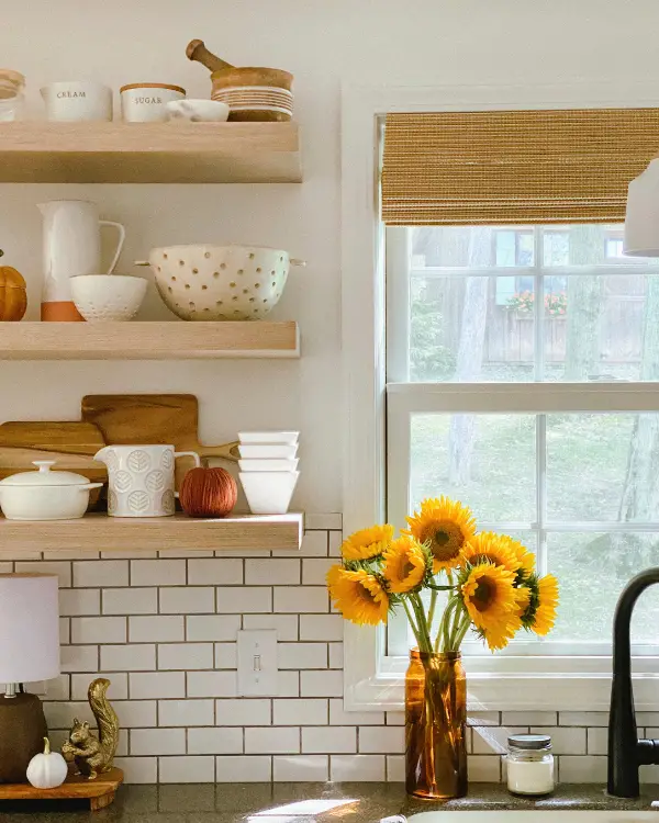 Cute accessories is a simple way to update the kitchen.