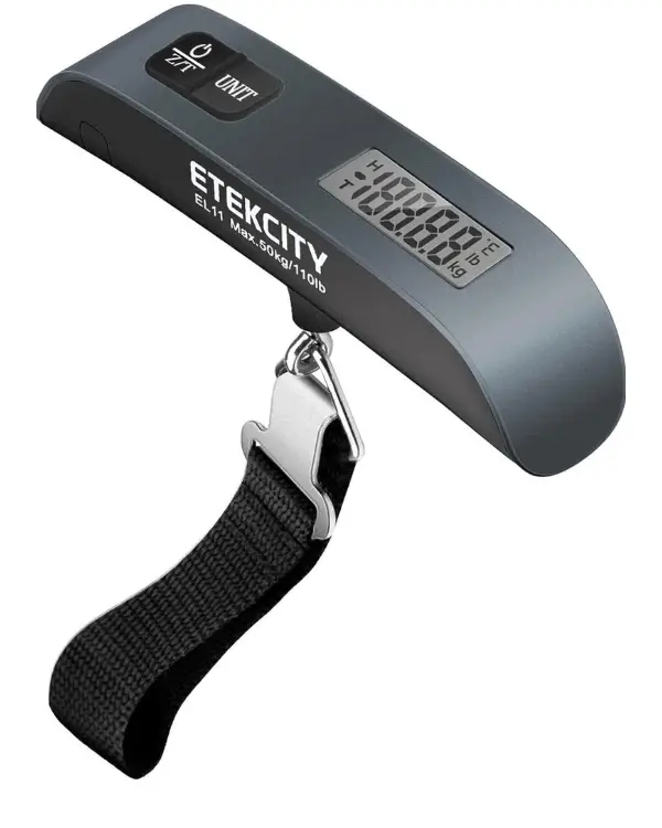You need this luggage scale for your next trip! It's definitely a travel must have.