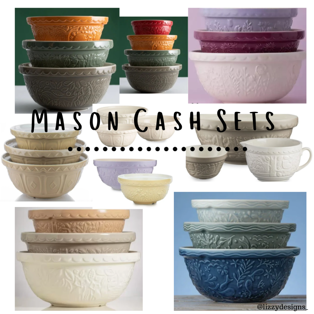 Mason Cash Bowl Sets