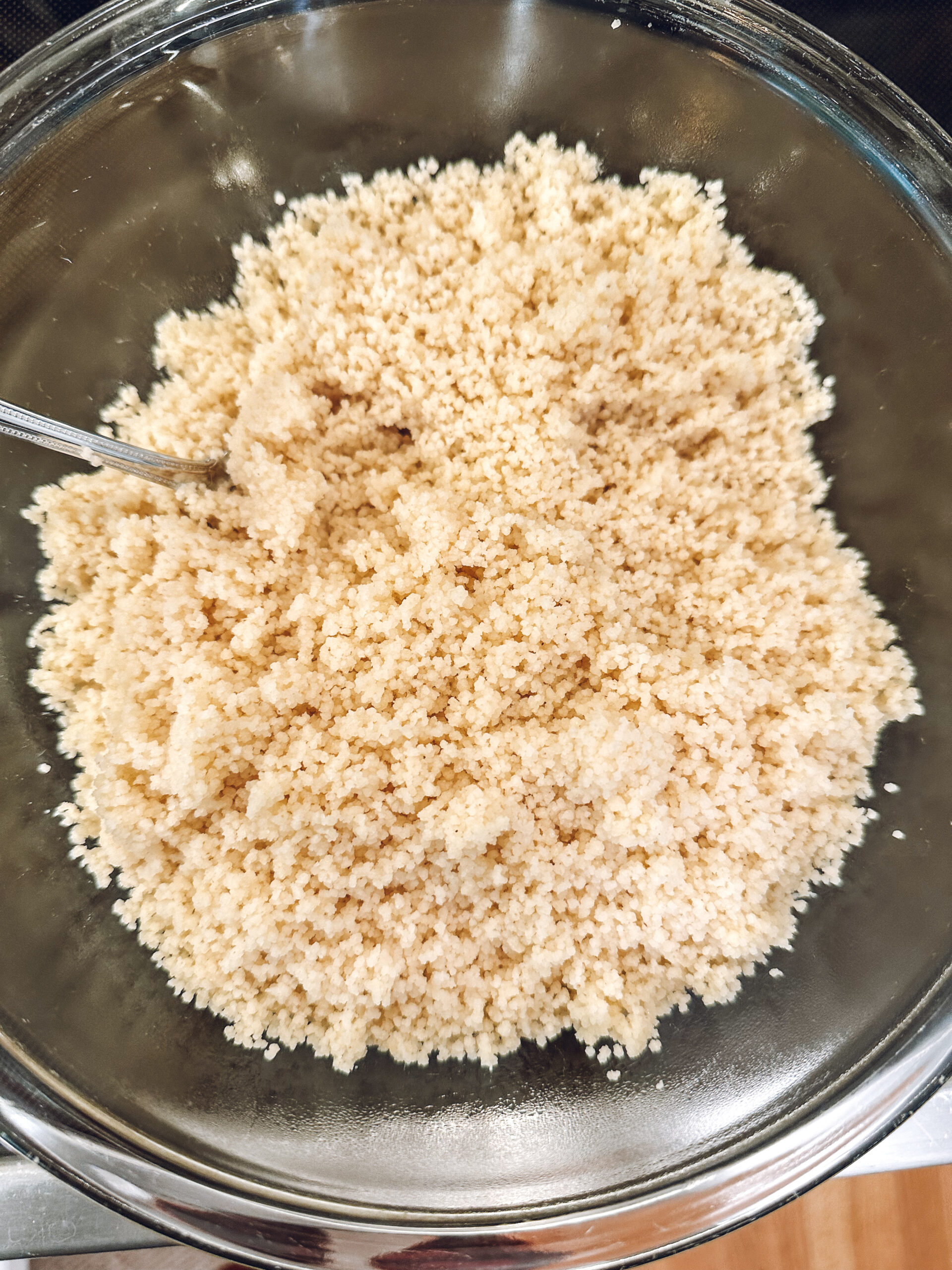 fluffed up couscous